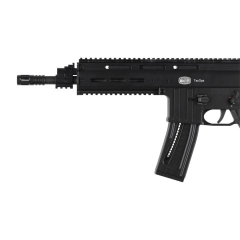 Zestaw Mauser Super Set Karabin sportowy Mauser M15 TacOps kal. 22 LR Black, magazynek, magazynek bębenkowy, celownik Red Dot
