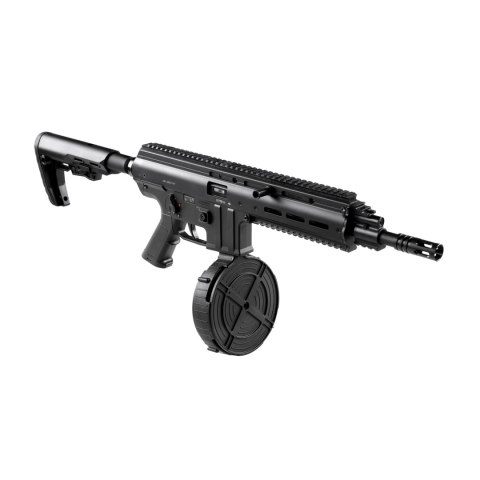 Zestaw Mauser Super Set Karabin sportowy Mauser M15 TacOps kal. 22 LR Black, magazynek, magazynek bębenkowy, celownik Red Dot