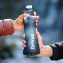 Butelka zwijana z filtrem Katadyn BeFree AC Filter 1 l niebieskoszara