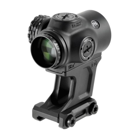 Kolimator Primary Arms SLx MicroPrismT Red Illuminated ACSS Gemini 9mm Reticle - H1/T1 Footprint