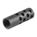 Kompensator Bergara kal. 30" 5/8x24 UNEF fi 17,8mm szary