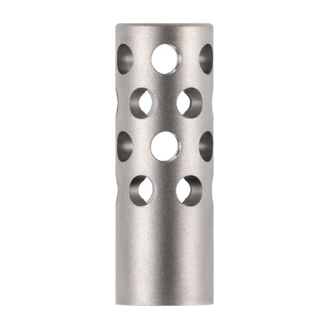Kompensator Bergara kal. 30" 5/8x24 UNEF fi 19,1mm nierdzewny szary