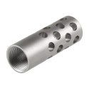 Kompensator Bergara kal. 30" 5/8x24 UNEF fi 19,1mm nierdzewny szary