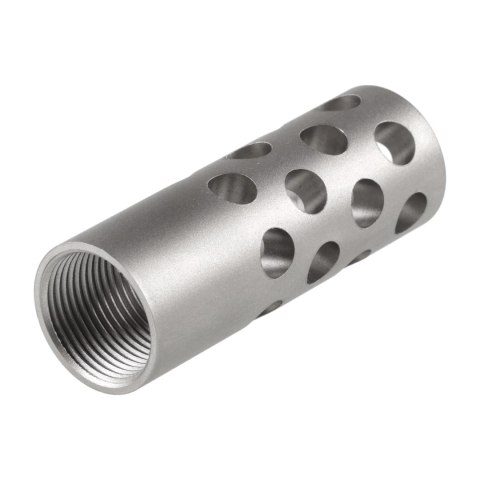 Kompensator Bergara kal. 30" 5/8x24 UNEF fi 19,1mm nierdzewny szary