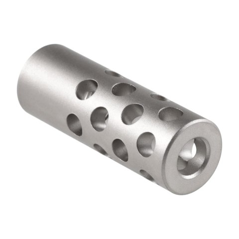 Kompensator Bergara kal. 30" 5/8x24 UNEF fi 19,1mm nierdzewny szary