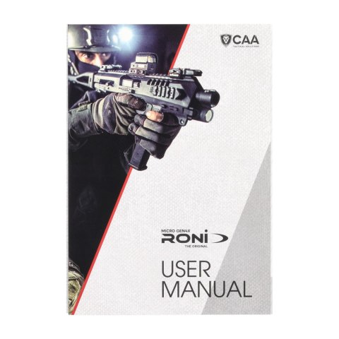 Konwersja CAA Tactical Mirco Roni Gen. 4x Glock - czarna