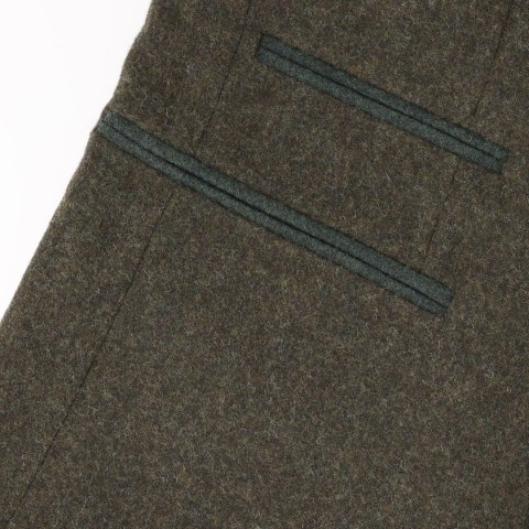 Marynarka wełniana OS-Trachten Bavarian Jacket - olive green
