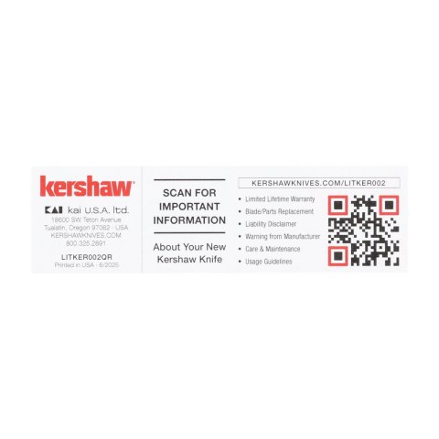 Nóż składany Kershaw Bel Air XL 6110CF