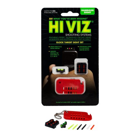 Przyrządy celownicze HIVIZ LitePipes do Glock