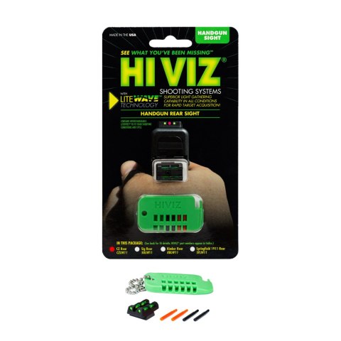 Szczerbina swiatłowodowa HIVIZ LiteWave do CZ 75, P01