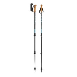 Kije trekkingowe LEKI Legacy 100-145 cm - white-anthracite