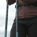 Kije trekkingowe LEKI Legacy 100-145 cm - white-anthracite