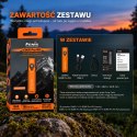 Latarka LED Fenix E06R PRO RG pomarańczowa