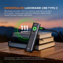 Latarka LED Fenix E08R UE czarna