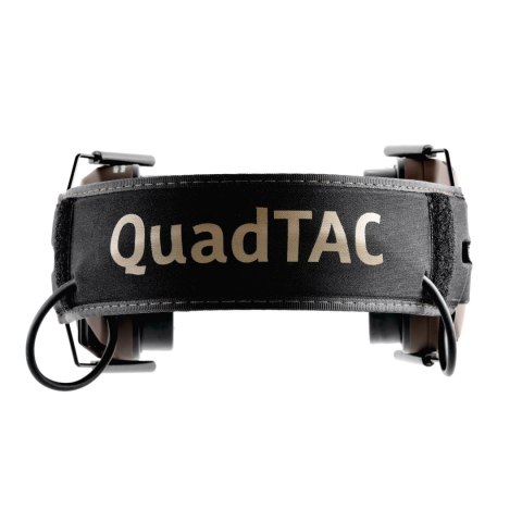 Ochronniki słuchu aktywne RealHunter Active ProSHOT QuadTAC FDE