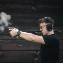 Ochronniki słuchu aktywne RealHunter Active ProSHOT QuadTAC czarne
