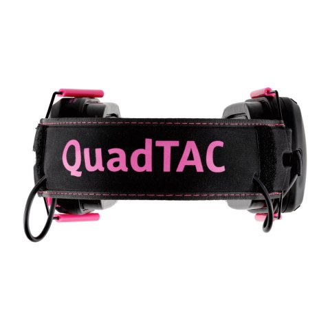 Ochronniki słuchu aktywne RealHunter Active ProSHOT QuadTAC devil pink