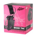 Ochronniki słuchu aktywne RealHunter Active ProSHOT QuadTAC devil pink