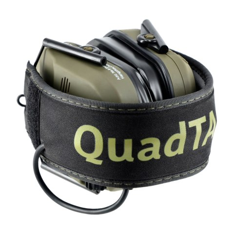 Ochronniki słuchu aktywne RealHunter Active ProSHOT QuadTAC oliwkowe