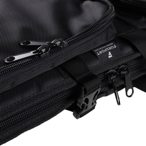 Pokrowiec Forsport Tactical Zone 103 cm - czarny, haft celownik VX