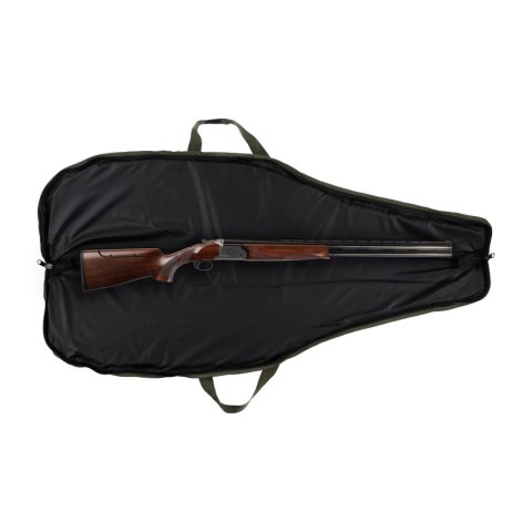 Pokrowiec na broń Forsport 125 cm - oliwkowy, haft beżowa głowa jelenia, biza oliwkowa