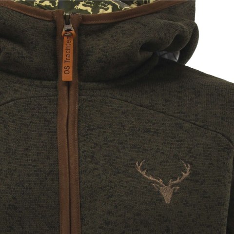 Polar damski OS-Trachten Fleece Jacket - oliwkowy