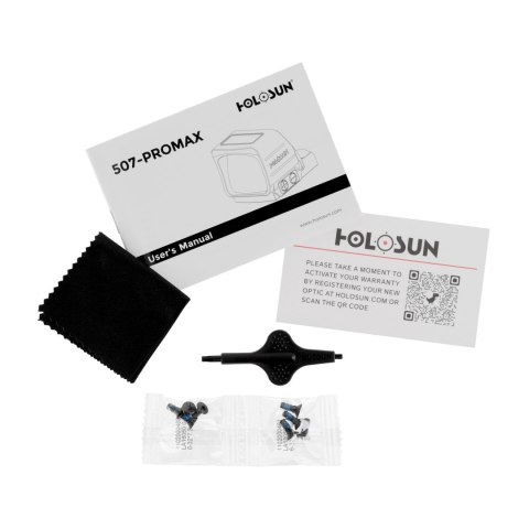 Kolimator pistoletowy Holosun 507-PROMAX PRS RMR czarny