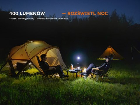 Lampa kempingowa Fenix CL20R PRO zielona