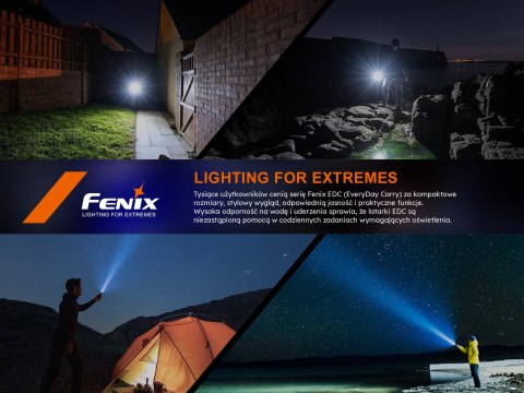 Latarka LED Fenix E35R granatowy edycja limitowana