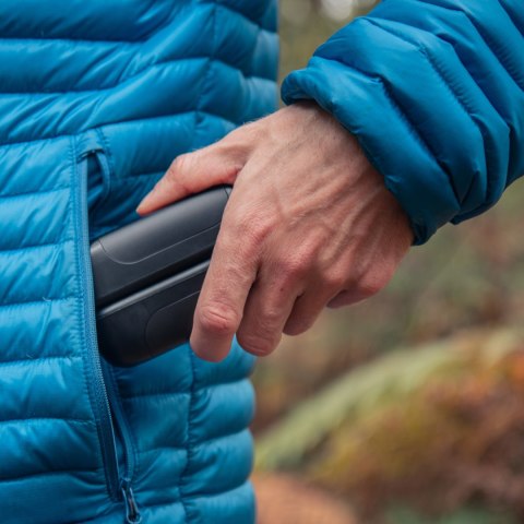 Ogrzewacz do rąk elektroniczny Lifesystems Rechargeable Palm Handwarmers USB & USB C ports - black