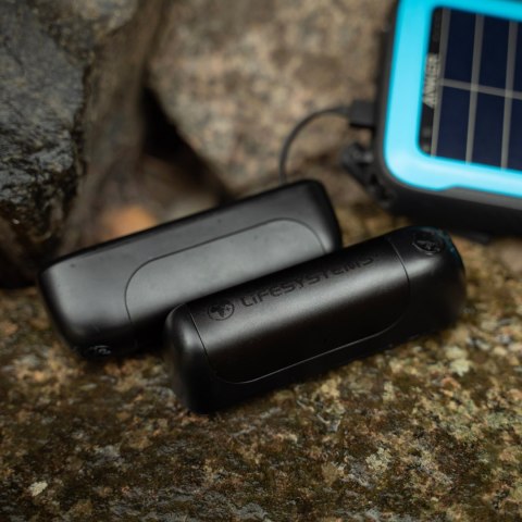 Ogrzewacz do rąk elektroniczny Lifesystems Rechargeable Palm Handwarmers USB & USB C ports - black