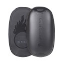Ogrzewacze do rąk elektroniczny Lifesystems Rechargeable Dual Palm Handwarmers USB & USB C ports - black