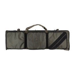 Pokrowiec Forsport na dwie jednostki broni Tactical Zone 107 cm - oliwkowy, haft celownik VX