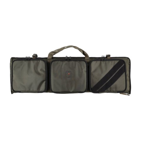 Pokrowiec Forsport na dwie jednostki broni Tactical Zone 107 cm - oliwkowy, haft celownik VX