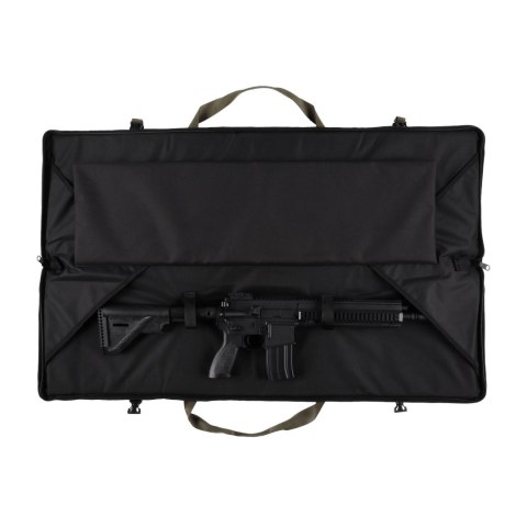 Pokrowiec Forsport na dwie jednostki broni Tactical Zone 107 cm - oliwkowy, haft celownik VX