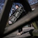 Pokrowiec Forsport na dwie jednostki broni Tactical Zone 107 cm - oliwkowy, haft celownik VX