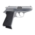 Replika pistolet Walther PPK/s 6 mm BB gas srebrna