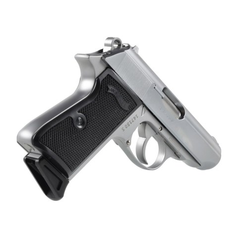 Replika pistolet Walther PPK/s 6 mm BB gas srebrna