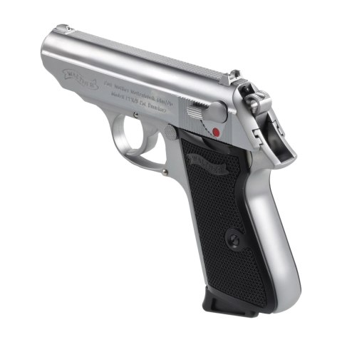 Replika pistolet Walther PPK/s 6 mm BB gas srebrna