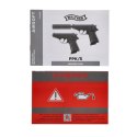 Replika pistolet Walther PPK/s 6 mm BB gas srebrna
