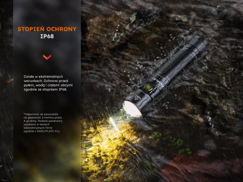 Latarka LED Fenix E35R granatowa edycja limitowana