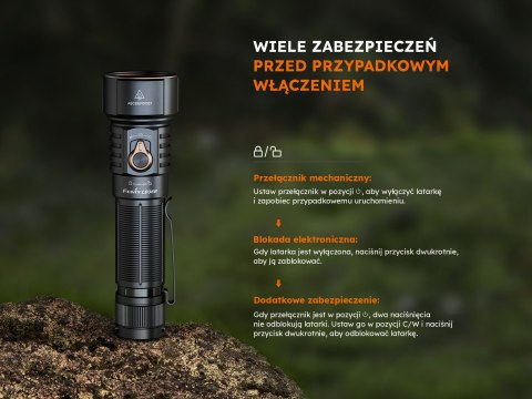 Latarka LED Fenix LD36R flame camo