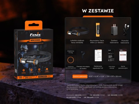 Latarka czołowa Fenix WH35RE