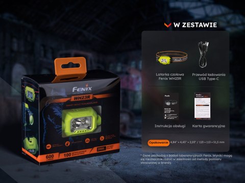 Latarka czołowa LED Fenix WH23R