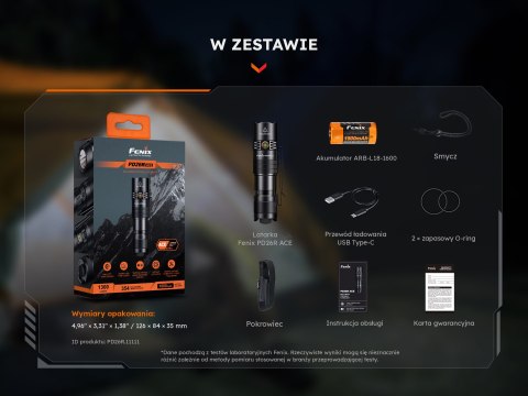 Latarka taktyczna LED Fenix PD26R ACE