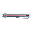 Nóż Składany Trollsky Knives Mandu EVO Liner Lock Pink 14C28N Blue G10
