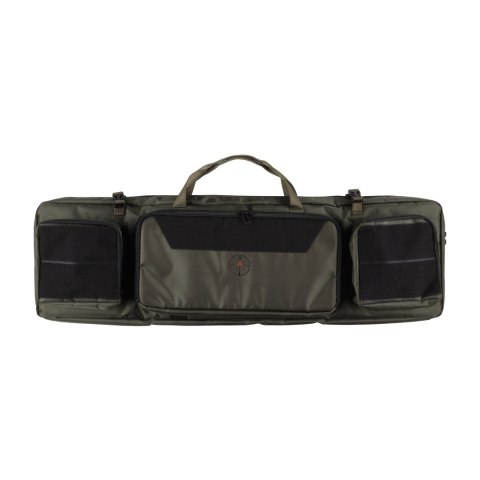 Pokrowiec Forsport Tactical MAX 115 cm - oliwkowy, haft celownik VX