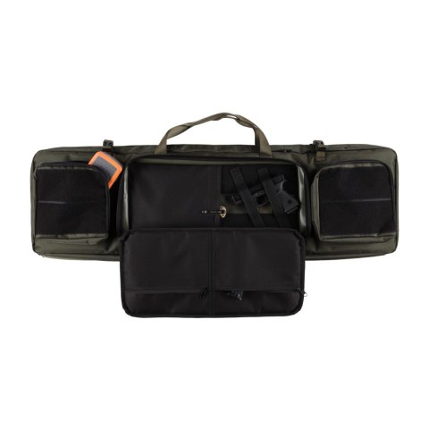 Pokrowiec Forsport Tactical MAX 115 cm - oliwkowy, haft celownik VX