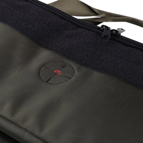 Pokrowiec Forsport Tactical MAX 115 cm - oliwkowy, haft celownik VX