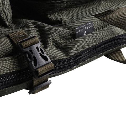 Pokrowiec Forsport Tactical MAX 115 cm - oliwkowy, haft celownik VX